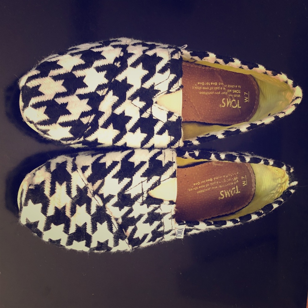 Toms Houndstooth Flats